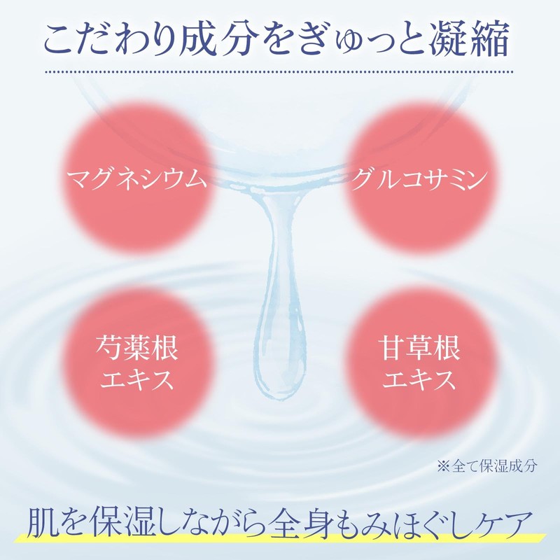 Como Life Magnesium Body Massage, Improves Blood Circulation, Moisturizing, Full