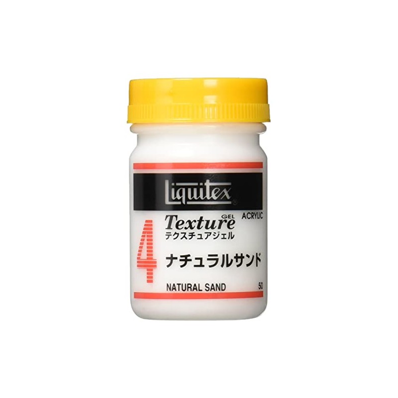 リキテックス(Liquitex) アクリル絵具テクスチュアジェル ナチュラル サンド No.4 50ml