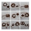 SIPLIV Coffee Art Tool Kit 60 Pcs Different Kinds of