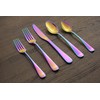 CAMBRIDGE Silversmiths Rhiannon Rainbow Mirror 20-Piece Flatware Set, Service for