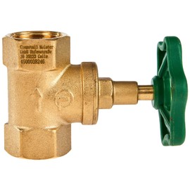 CORNAT T571322 Straight-Run Globe Valve, Brass, 3/4", Clear