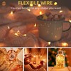 LAMPHOME 6 Pack Fairy Lights Battery Operated String Lights 6.6ft