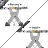 Oumers Bike Chain Pliers Tool, Chain Plier Missing Link 2