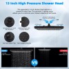 Hibbent 13'' Shower Head High Pressure Rainfall Shower Head with