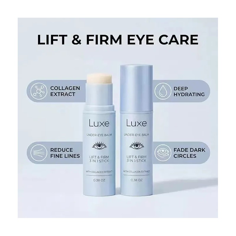 Luxe - Bálsamo Reparador Para Contorno De Ojos, Crema Para