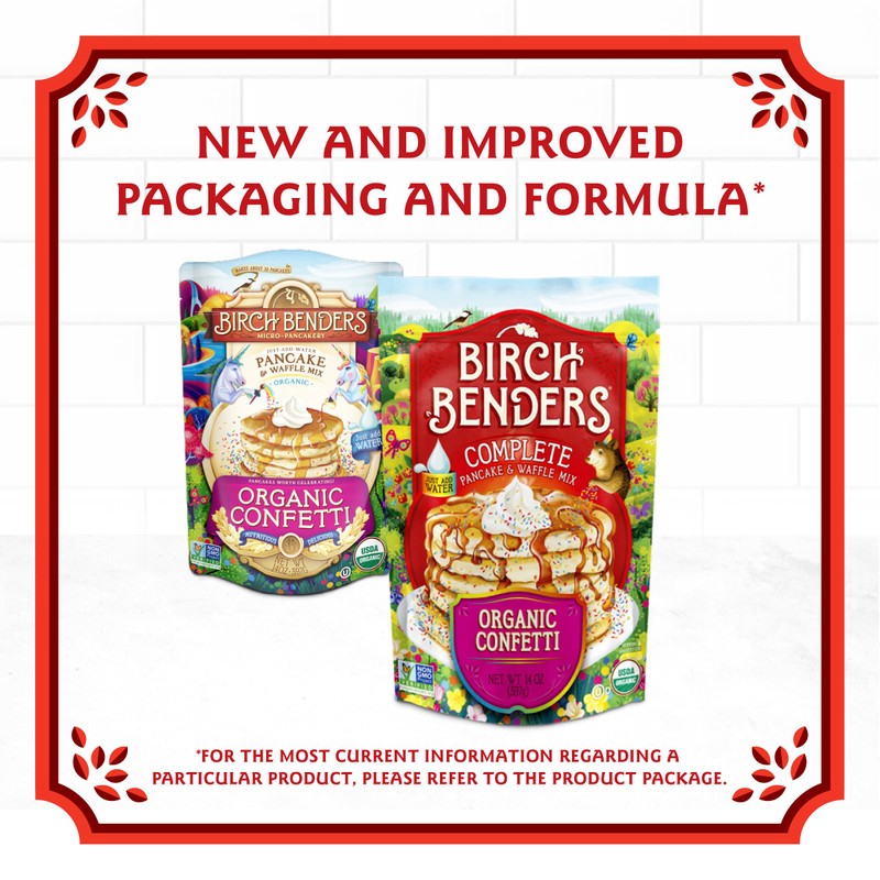 Birch Benders Pancake and Waffle Mix Variety: (Pack of 4)