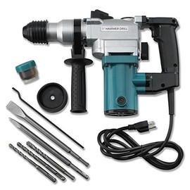 Lotus Analin 1" Electric Rotary ROTO Hammer Drill SDS Concrete Chisel Kit w/Bits