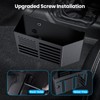 DIAMOOKY Upgraded Metal Magnetic Center Console Organizer for Jeep Wrangler