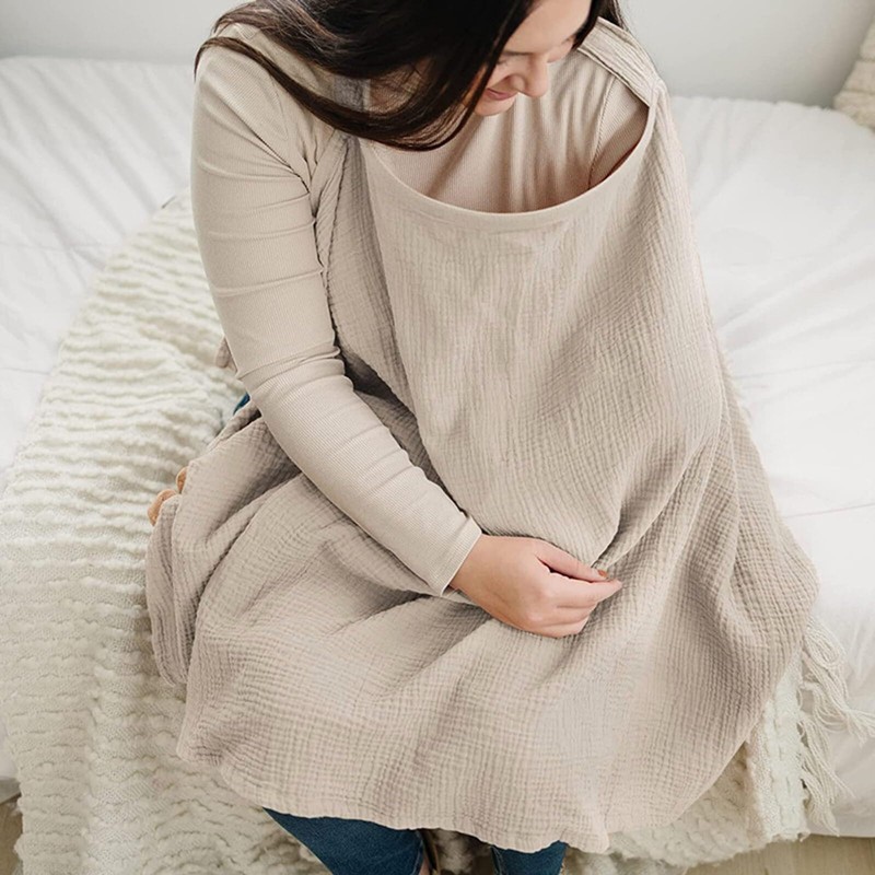 Yolispa Nursing Cover for Babies, Nursing Cover Nursing Apron with