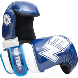 TOP TEN Pointfighter Glossy Block Blue / White Size M