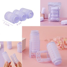 Hand Winding Curler, Bangs Curler, Hair Roller, Diameter 1.6 x 2.8 inches (4 x 7.1 cm), Easy Hand Winding Curler, Violin, Hairdressing Curler, Bangs, For Curly Hair Salons, Hair Roller Set, Small