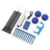 6 in 1 Golf Accessory Bag PU Leather with Tees