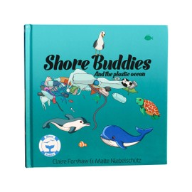 Shore Buddies & The Plastic Ocean - Children's Hardcover Picture Book About Plastic Pollution, Recycling & Sustainability, Marine Life, Kids Ages 3-5
