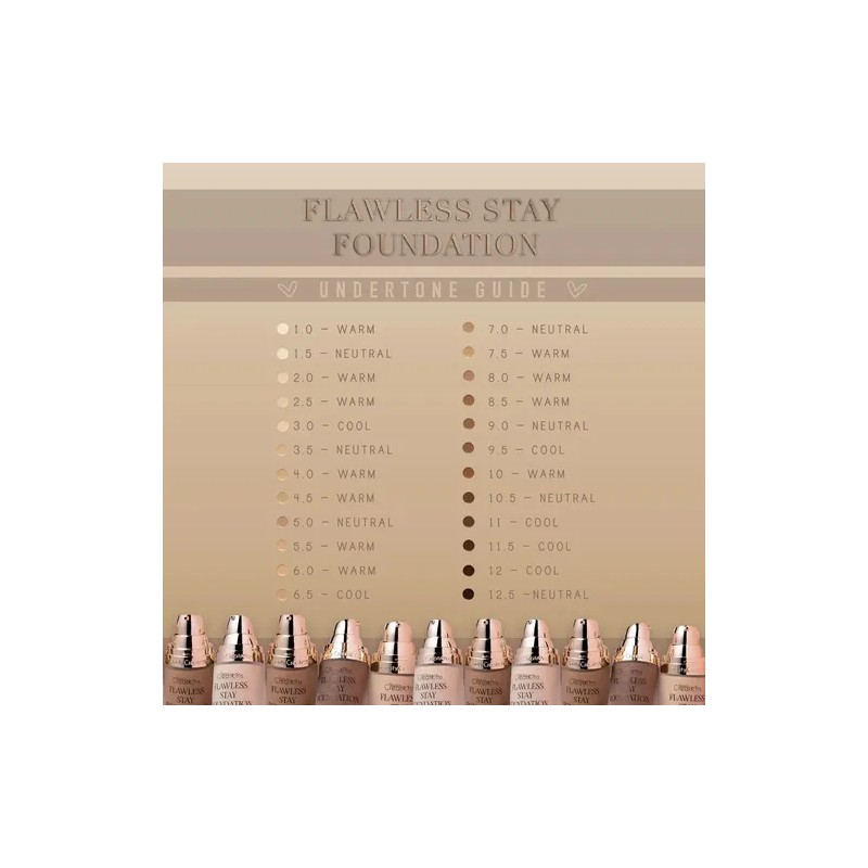Maquillaje Liquido Flawless Stay Beauty Creations