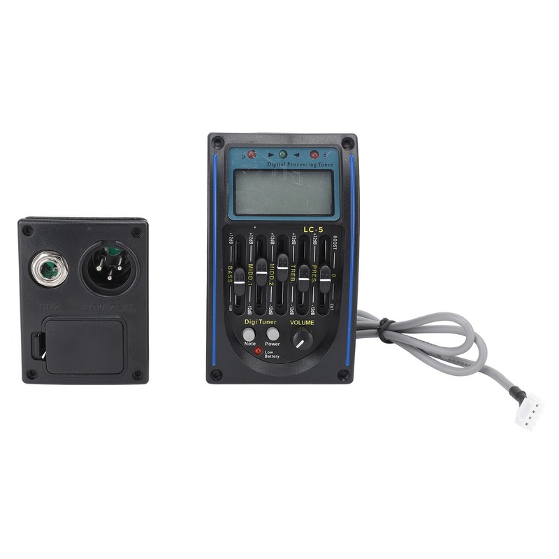 Acoustic Guitar Pickup Precise Tuning Multi Functional Guitar EQ Equalizer