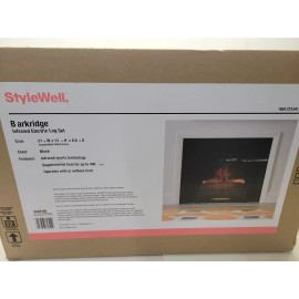 Stylewell Barkridge 21 In. Infrared Electric Log Set Heater. BRAND NEW!!
