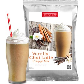 Cappuccine Vanilla Chai Latte Frappe Mix, 3 Pound (Pack of 1)