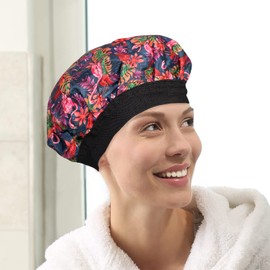 Bodylife Beauty Deep Conditioning Heat Cap Gel Cap Microwavable For Hair Flamingo 27cm
