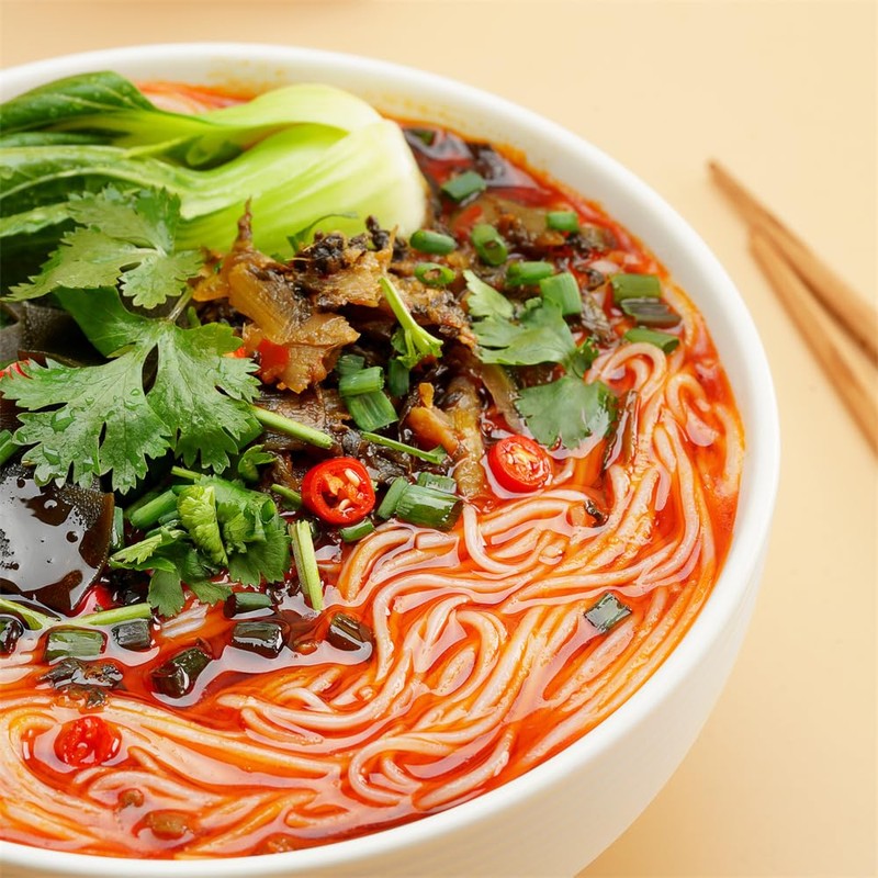 Baijia Mianyang Flavor Rice Noodle, 150 g