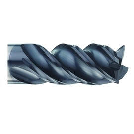 SPEED TIGER IPVE Carbide Square End Mill for Stainless Steel - Unequal Flute Spacing & Helix Design - Anti-Vibration - 4 Flute - IPVE1/4"4 - Made in Taiwan (5 Pieces, 1/4")