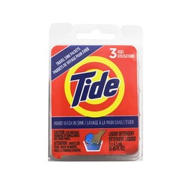 Tide Travel Sink Packets Size 3ct
