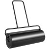 17-Gallon Sand/Water Filled Steel Sod Roller Easy-turn Plug U-Shaped Ergonomic