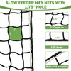 bimiti 5x5ft Round Bale Hay Net for Horses Large Durable