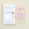 24 Pcs Purple Press on Toenails - SHANRUN Toe Press