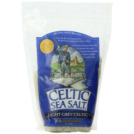 Light Grey Celtic Sea Salt Resealable Bags â€“ Additive-Free, Delicious Sea Salt, Perfect for Cooking, Baking and More - Gluten-Free, Non-GMO Verified, Kosher and Paleo-Friendly, 1 Pound Bag (6 Count)