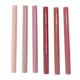 0,6 Ml Cada uno, Total de 6 Piezas Delineador de Labios Marcador Lápiz Labial Lápiz de Labios Desnudo Lápiz de Labios Delineadores de Labios