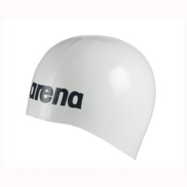 ARENA Unisex Adult Moulded Pro Ii Preformed Swimming Cap - White, One Size EU