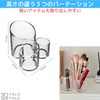 FALOFALO Acrylic Makeup Brush Stand Pen Holder Stylish Clear Type