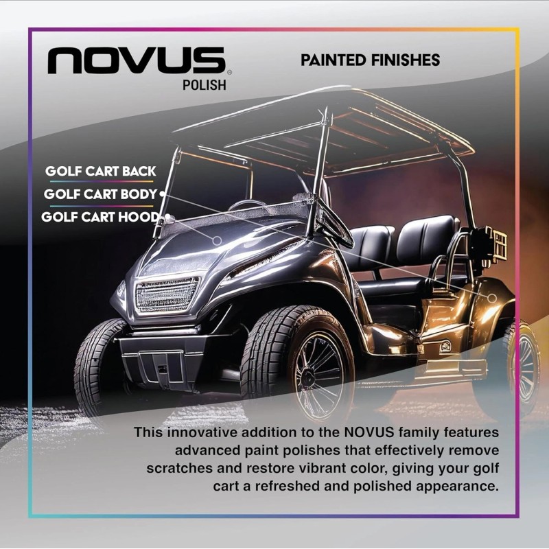NOVUS Polish | Golf Cart Kit for Painted Surfaces