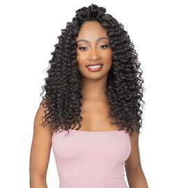 Janet Collection REMY ILLUSION New Deep Bulk – 100% Human Hair Blend – For Women – Bulk Extension for Braiding – Prime Unimix - No Weft (24", 2)