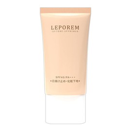 LEPOREM Sunscreen Tone Up Azelaic Acid Tone Up Cream Sunscreen Base Makeup Base UV Care SPF 40/SP+++ 30ml (Cream Yellow, 1.1 fl oz (30 ml)