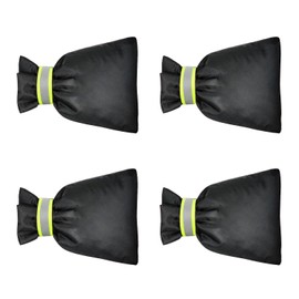 LSYYSL 4 Pieces Faucet Anti-Freeze Cover, Anti-Icing Insulation Bag, Winter Outdoor Pipe Protection Cover