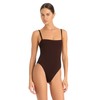 Vitamin A Women's Ecolux Jenna One Piece Swimsuit, Cocoa, X-Small
