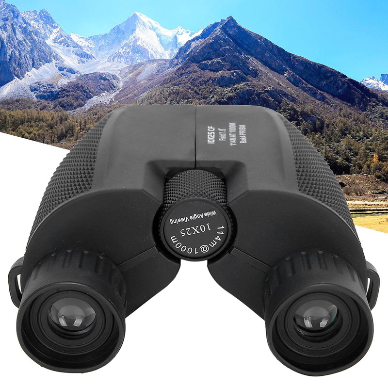 10x25 Telescope High Definition Night Vision Portable Binoculars IPX6 Waterproof