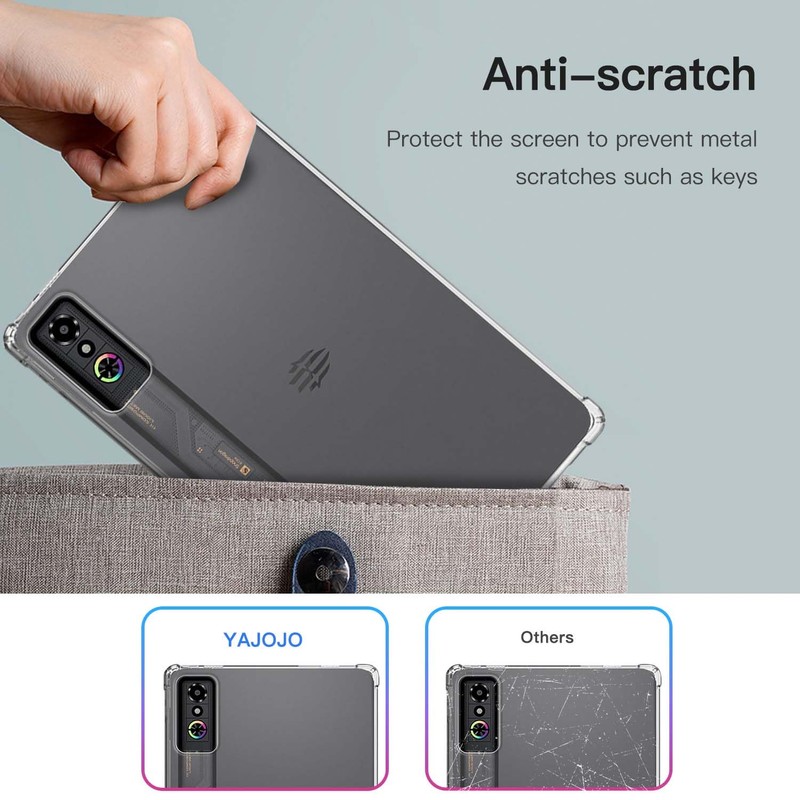 YAJOJO Funda Protectora de TPU Compatible con REDMAGIC Astra Gaming/RedMagic