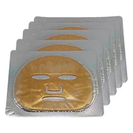 Emilystores 5pcs Oro 24k Gel De Colágeno Máscaras Faciales T