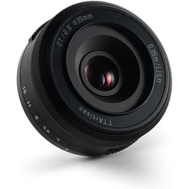 TTArtisan AF 27mm F2.8 Auto Focus Lens Mirrorless Cameras Lens Compatible with for Sony E-Mount A5000 A5100 A6000 A6100 A6300 A6400 A6500 A6600 NEX-3 NEX-3N NEX-3R NEX-5T (Black)