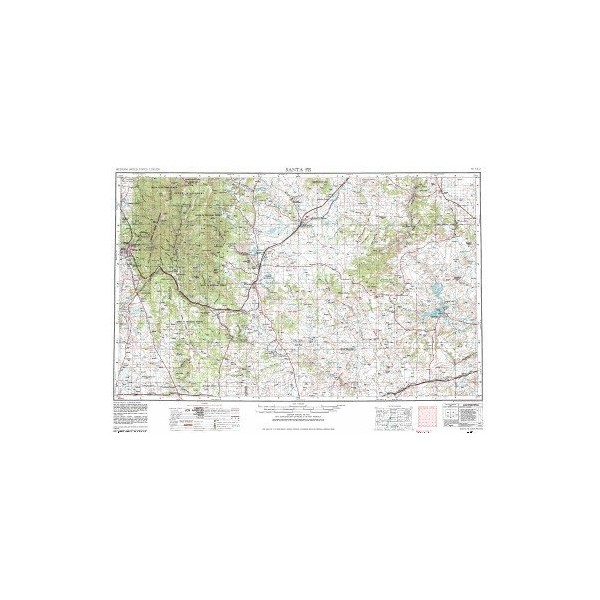Santa Fe, NM by U.S. Geological Survey (1982-08-01)