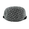 KeepSa Men's Herringbone Newsboy Flat Cap Gatsby Vintage Beret Hat,