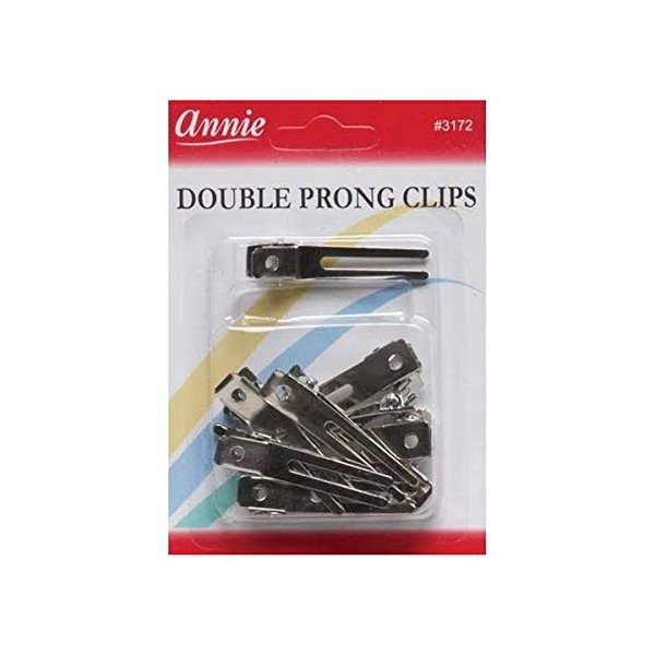 double prong clips hair clips roller clips