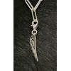 Sterling Silver 925 Guard Angel Wing Charm Clip on Pendant