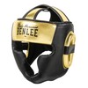 Benlee Head Guard Faux Leather Blance Black/Gold S/M