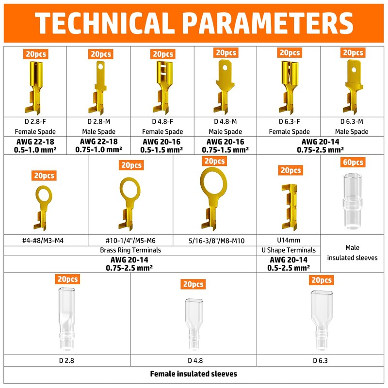 PEBA Open Barrel Crimping Tool Kit - 10 Sizes Quick