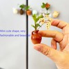 Suweiyuanshiyi 8Pcs Mini Vase Magnets for Fridge, Mini Ceramic Vase