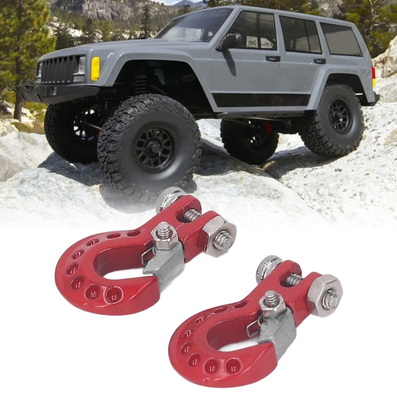 RC Car Tow Hook Trailer Chain Set Upgrade Part Decoration