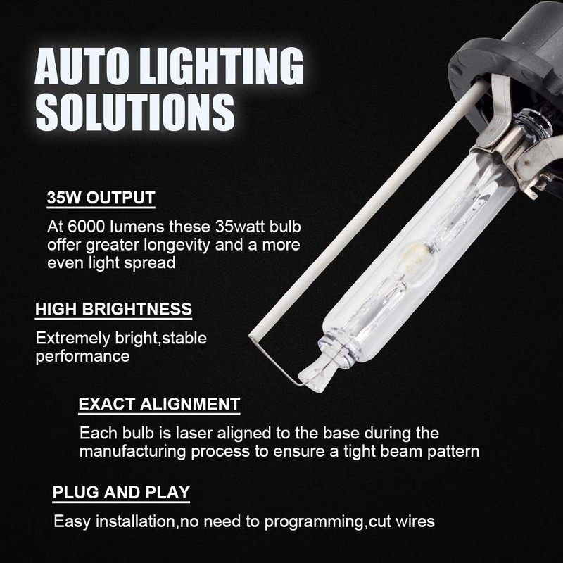 BeiLan D2S 6000K Xenon Bulb - Hid Xenon Headlight Bulb